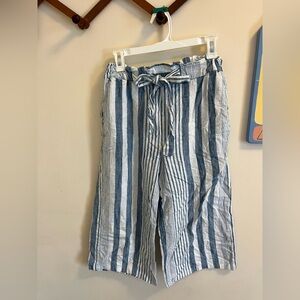 Striped Blue and White Pants